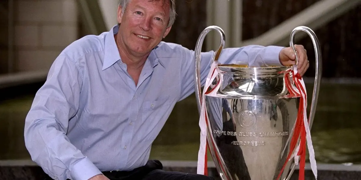 He won the Champions League with Manchester United, now he decides to talk bad about Sir Alex Ferguson.