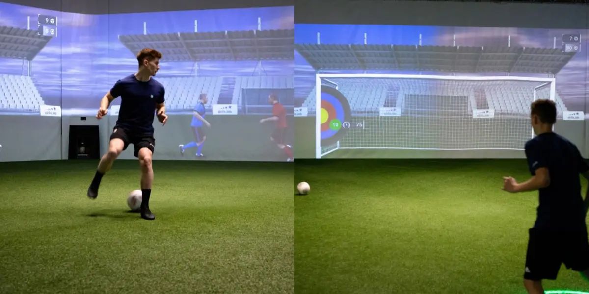 Impact of technology on football training.