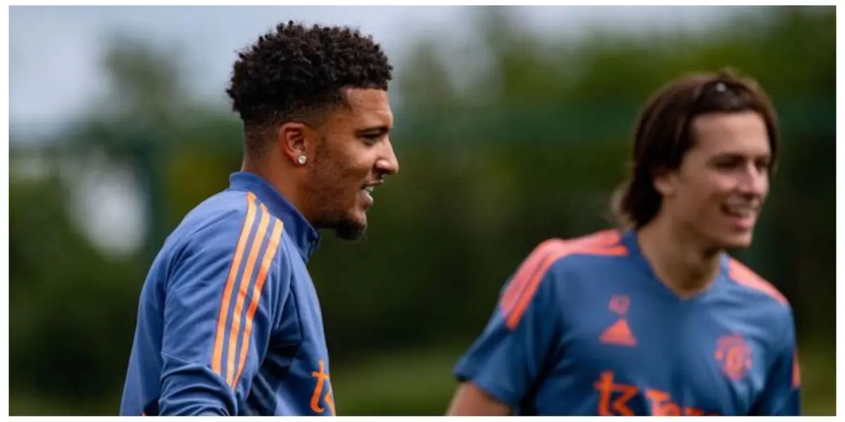 Jadon Sancho is working hard to come back and help Manchester United achieve its goals.