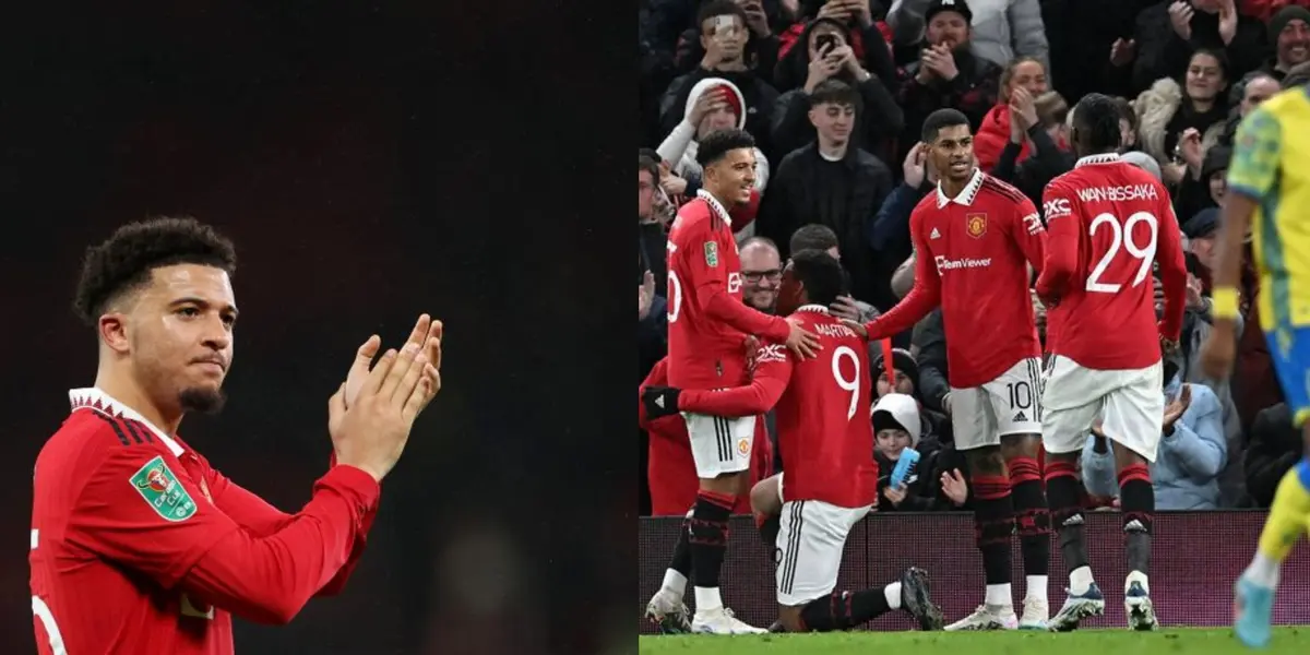 Jadon Sancho made his return to first-team football but he wasn't happy because of this.