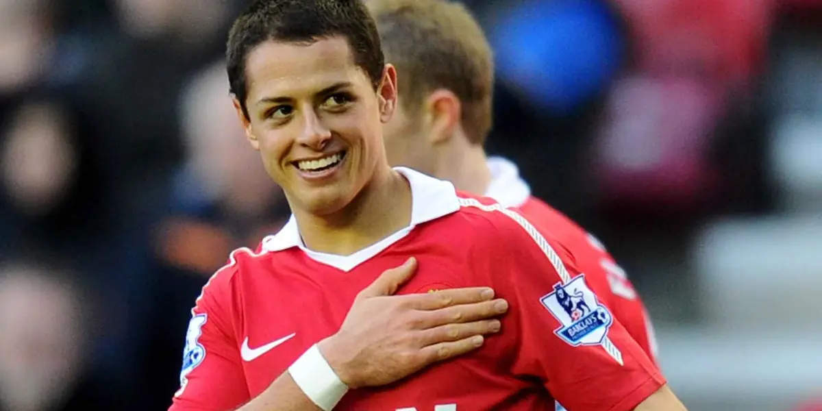 Javier Hernández became the first Mexican footballer to play for Manchester United