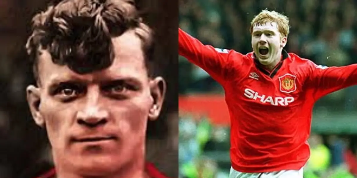 Joe Spence and Paul Scholes.