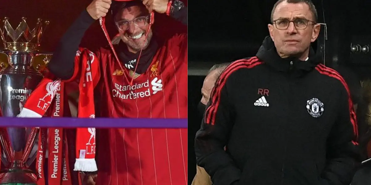 Jürgen Klopp and Ralf Rangnick.