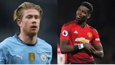 Kevin De Bruyne and Paul Pogba.