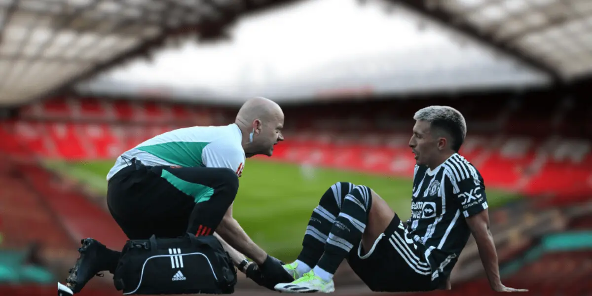 Lisandro Martinez left the Arsenal game, but now the center back calms the Manchester United fans and Erik ten Hag.