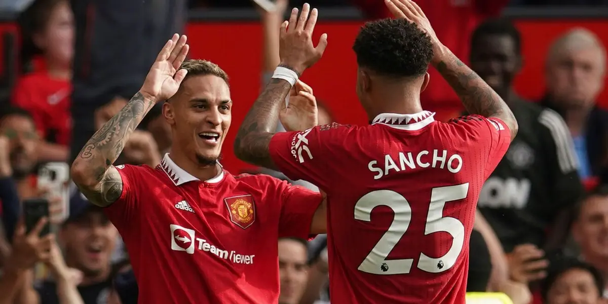 Manchester United actually have this situation in the dressing room between the attacking players, Antony and Jadon Sancho.