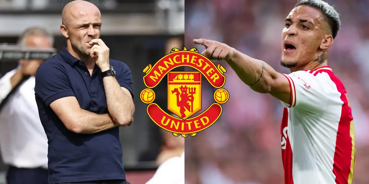 Ajax’s manager isn’t happy about losing Antony to Manchester United
