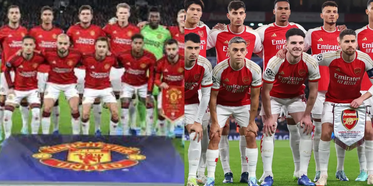 Manchester United and Arsenal.