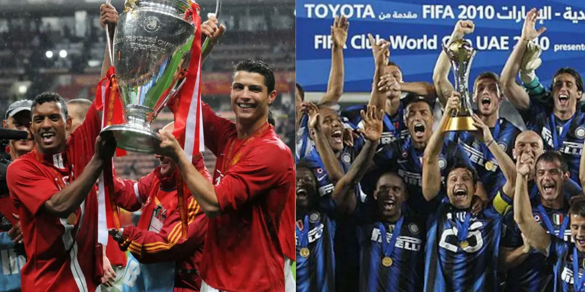 Manchester United and Inter Milan.