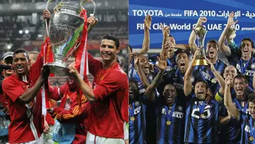 Manchester United and Inter Milan.