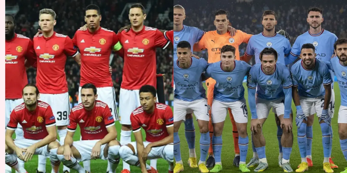 Manchester United and Manchester City.