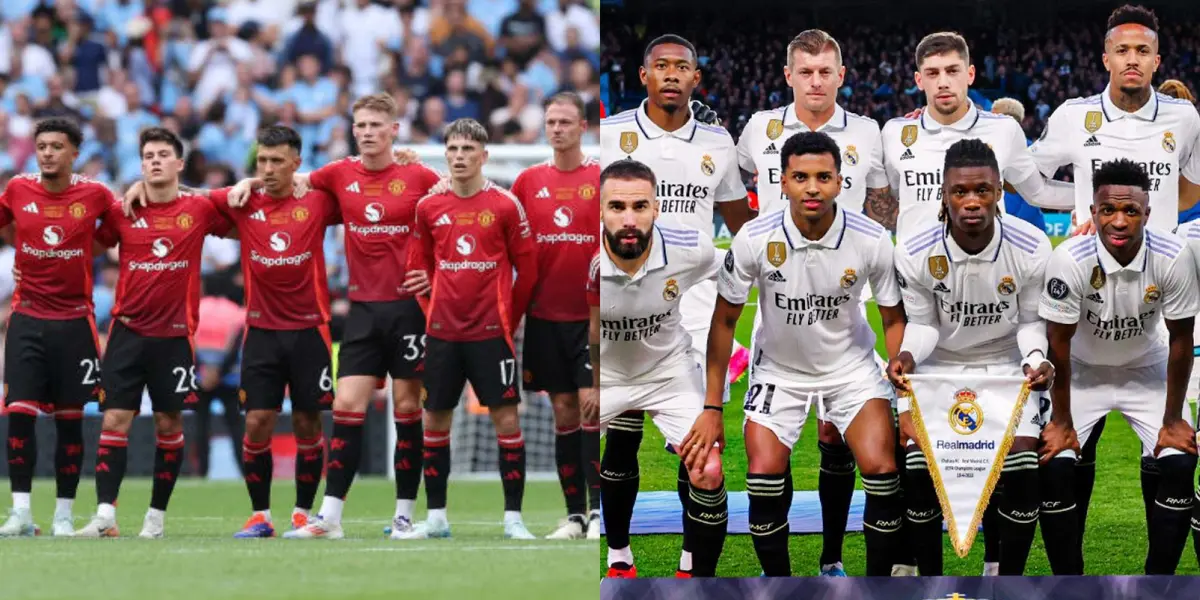 Manchester United and Real Madrid.