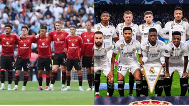 Manchester United and Real Madrid.