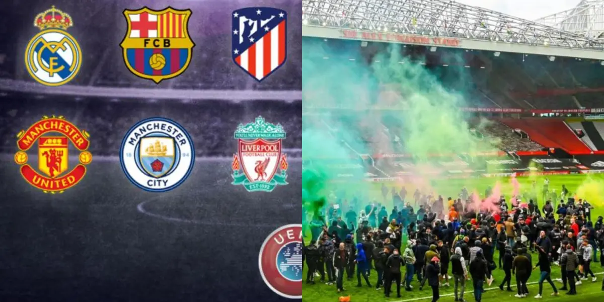 Manchester United and the Super League.