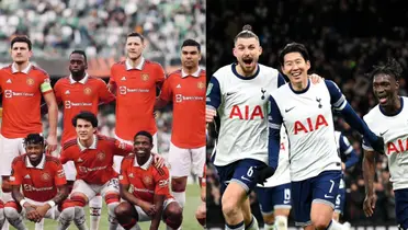 Manchester United and Tottenham.