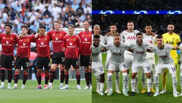 Manchester United and Tottenham Hotspur.