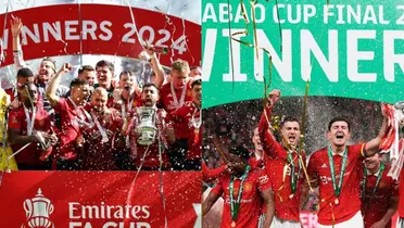 Manchester United champion in England.