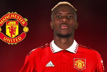 The role that Osimhen would fulfill if he arrived at Manchester United