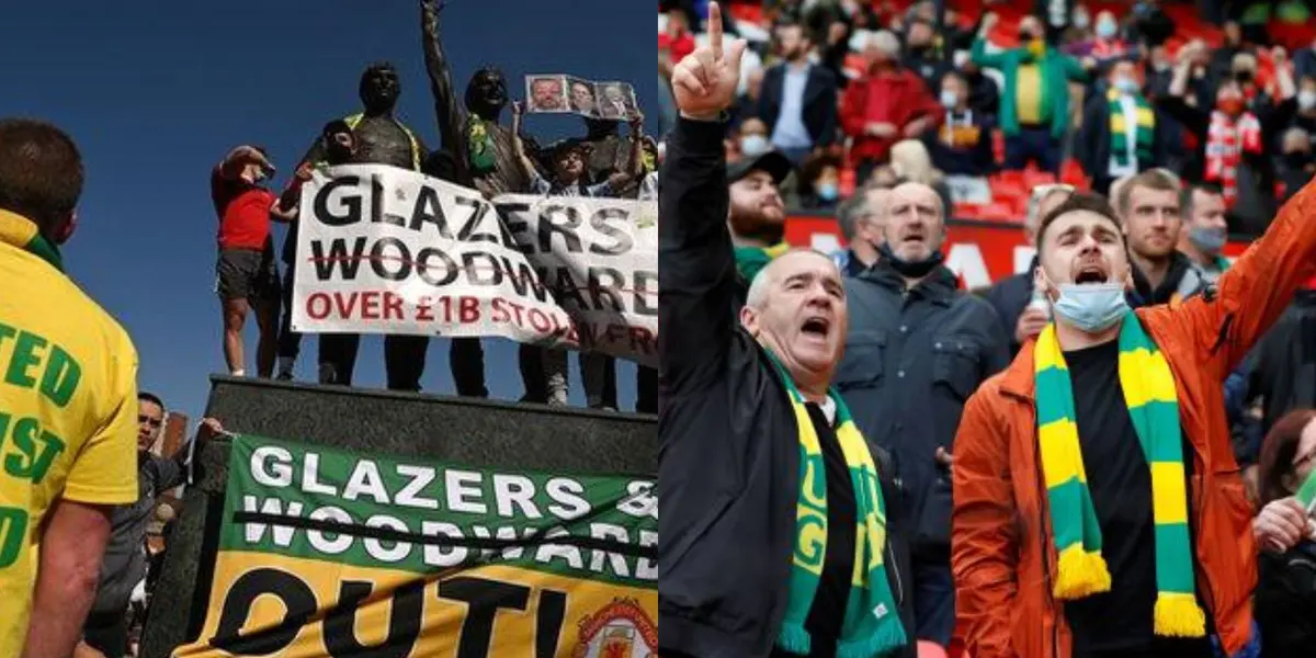 Manchester United fans.