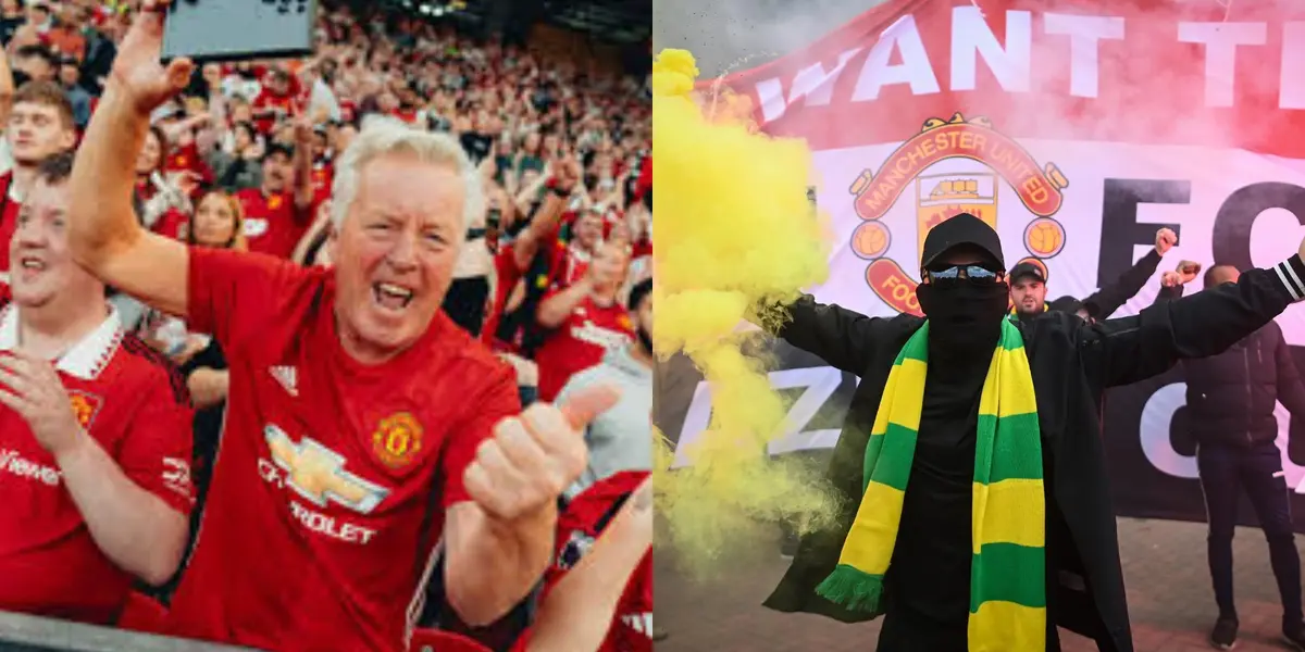 Manchester United fans.