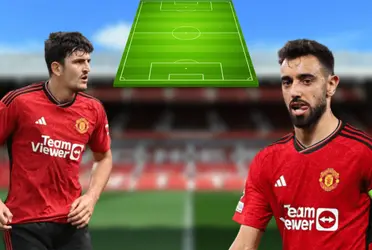 Without Fernandes or Maguire, this could be Man United's lineup against Liverpool