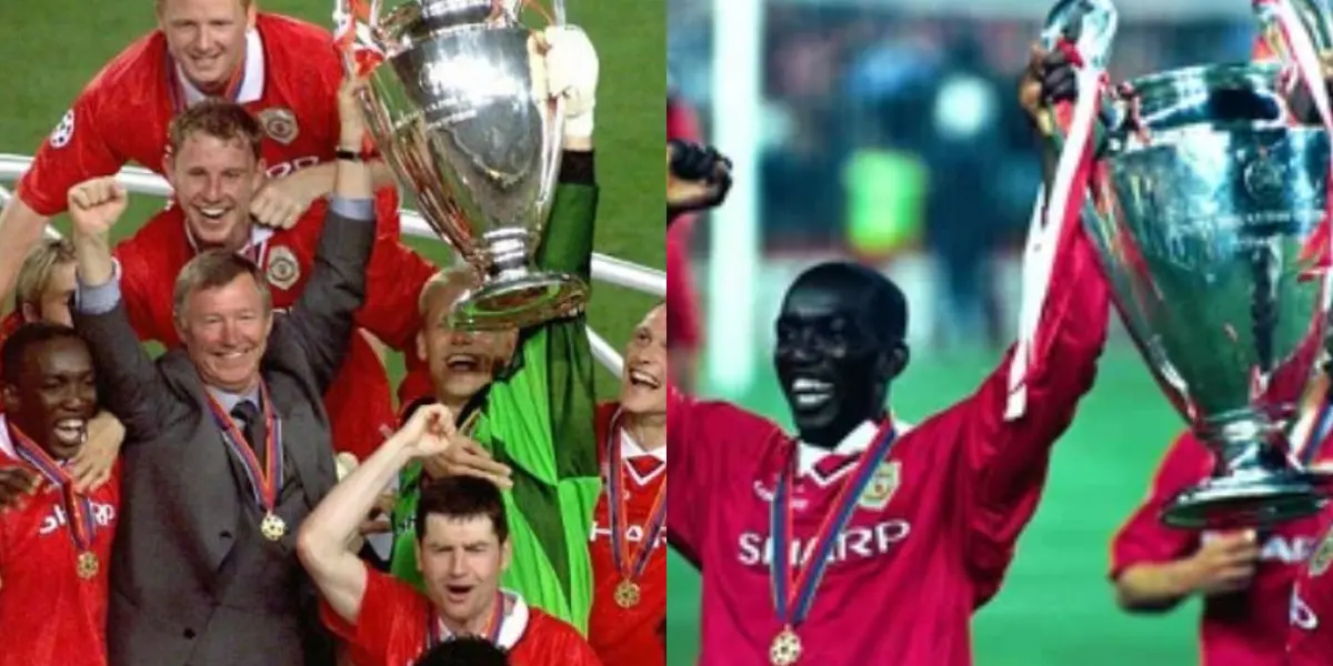 Manchester United in Champions League.