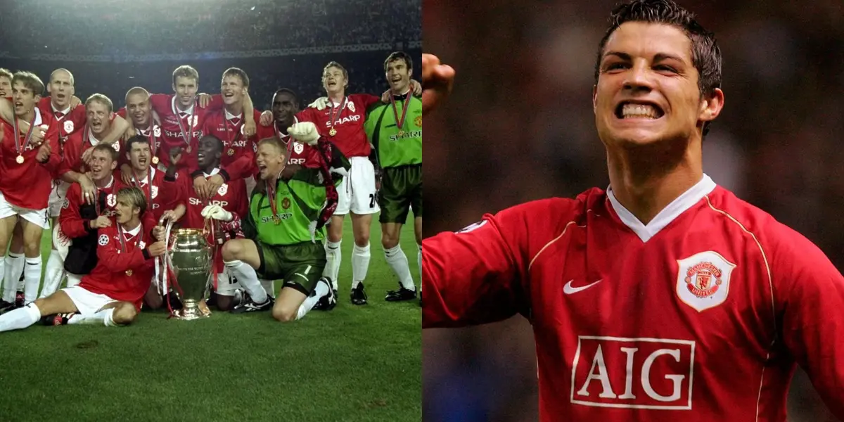 Manchester United in Champions League.