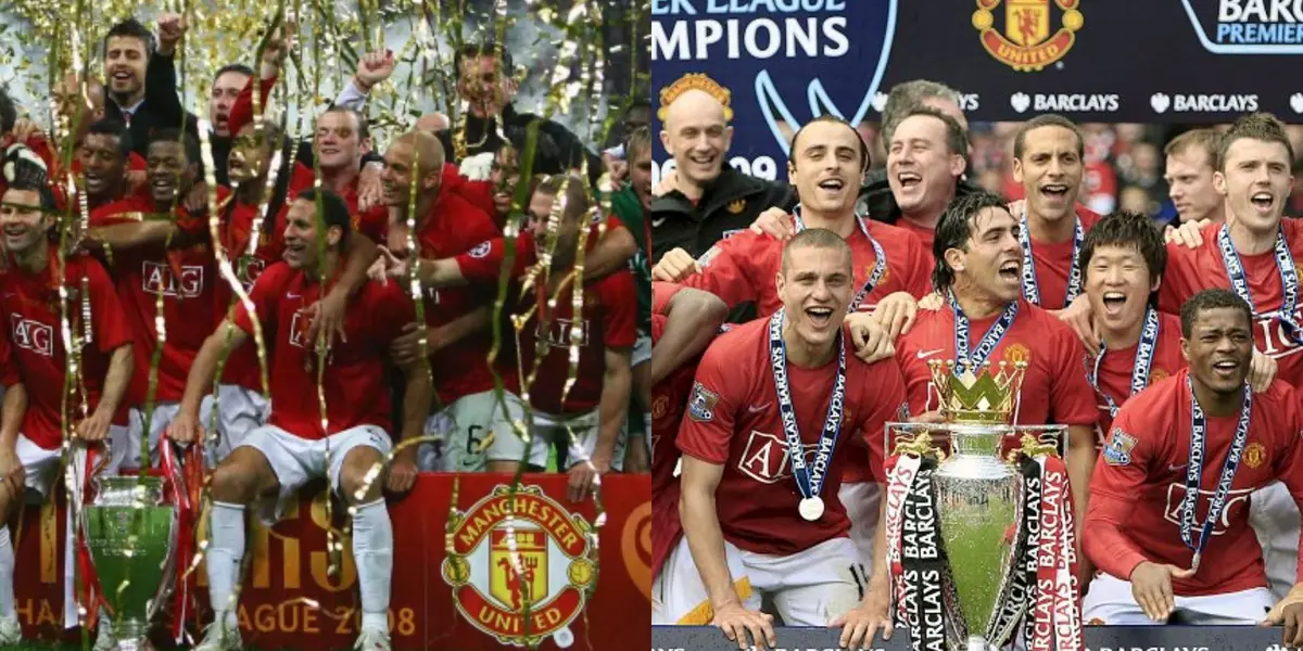 Manchester United in Champions League and Premier League.