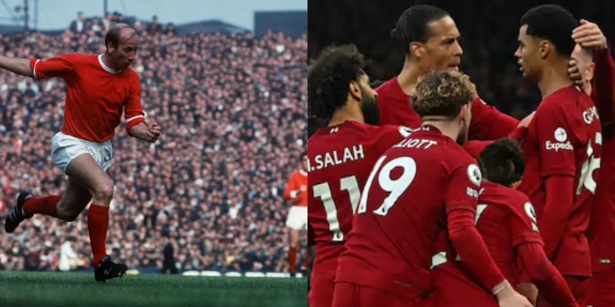 Manchester United in past and present.