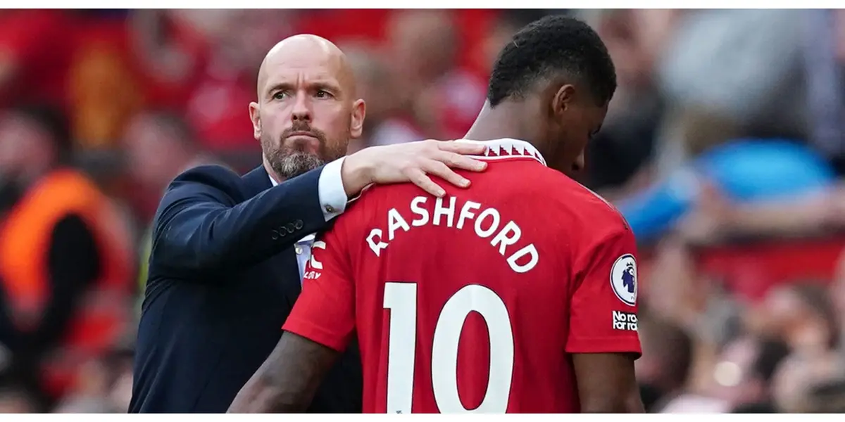 Manchester United manager Erik Ten Hag has benched Marcus Rashford in a huge game for this reason.