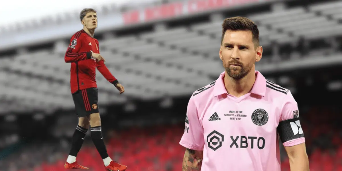 Manchester United player received some news from his Argentinian teammate.