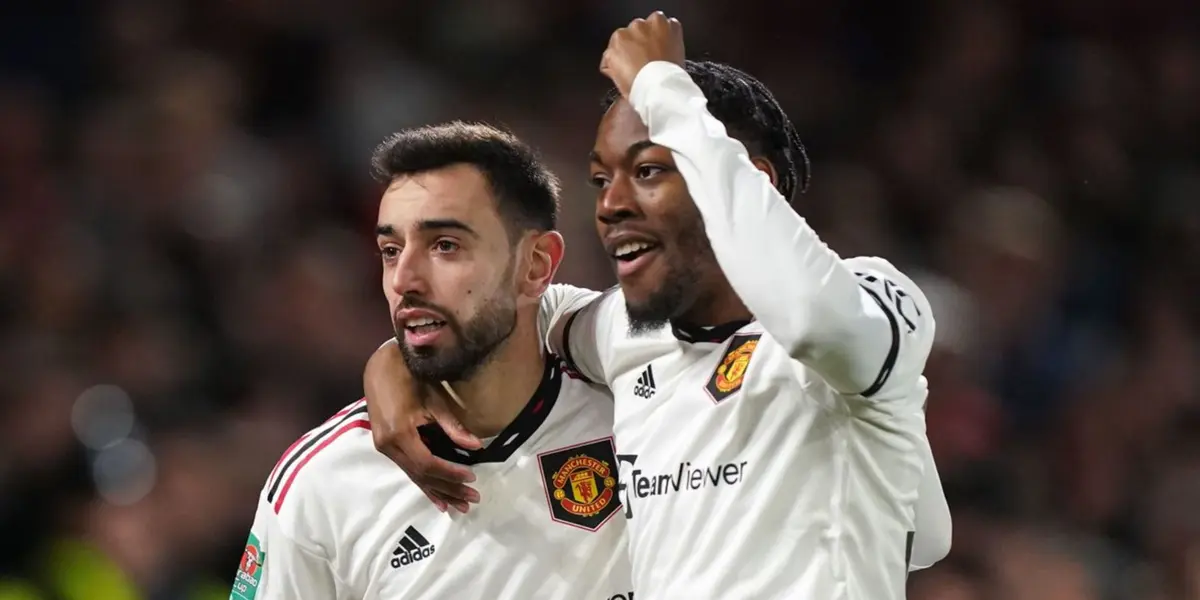 Manchester United star joins Ronaldo in centurion milestone in Carabao Cup win and fans react.