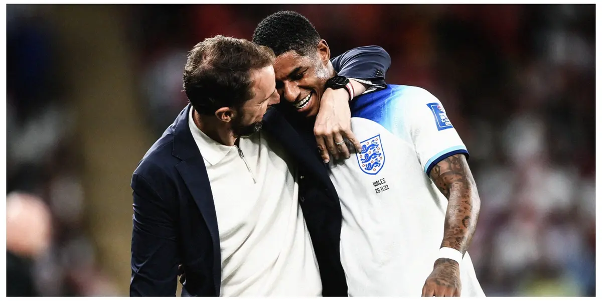 Manchester United star Marcus Rashford scored a beautiful freekick which his teammate expected.