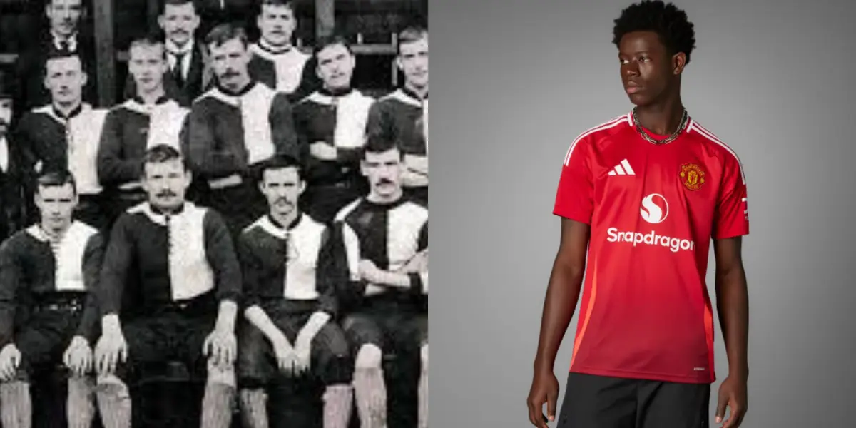 Manchester United uniform.