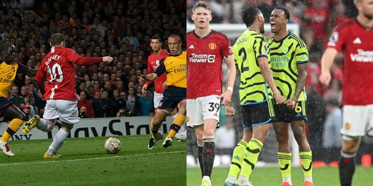 Manchester United vs Arsenal.