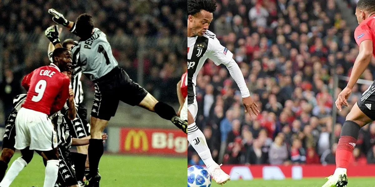 Manchester United vs Juventus.