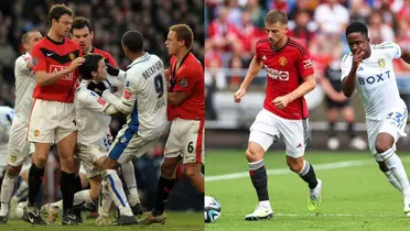 Manchester United vs Leeds United.
