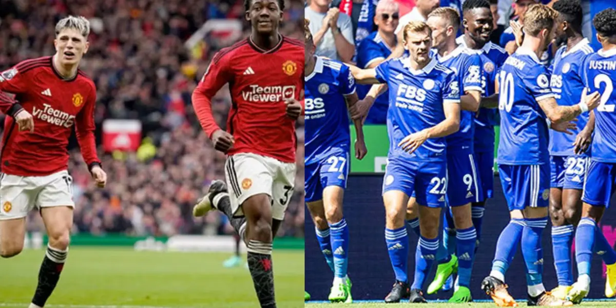 Manchester United vs Leicester City.