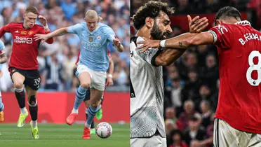 Manchester United vs Manchester City and Liverpool.