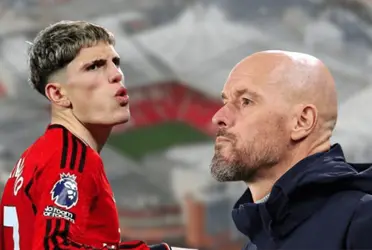 Ten Hag makes a decision that could affect Garnacho's future with Manchester United