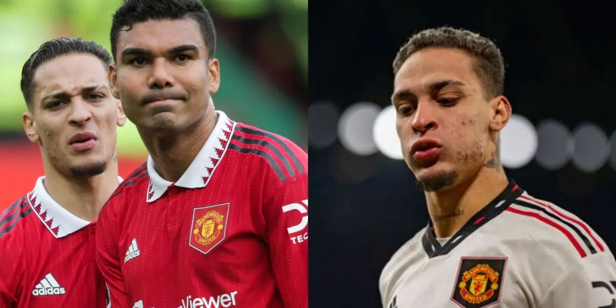 Manchester United's Antony received some troubling news just hours before the Old Trafford game.