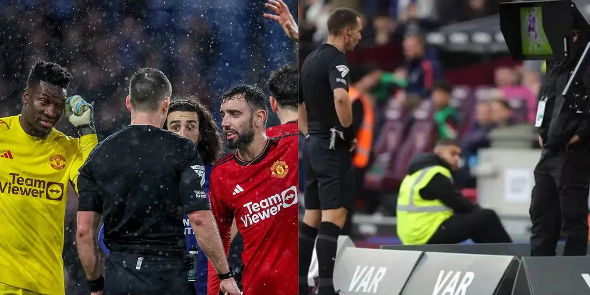 Manchester United's refereeing errors.