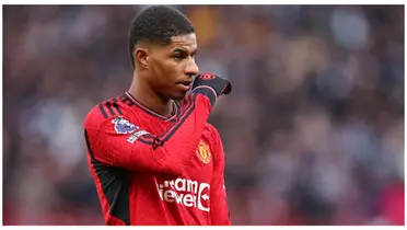 Marcus Rashford is pointed out by Shearer and Rooney as Man United's problem