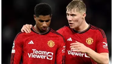 Marcus Rashford sends a message to Hojlund after his results with Man United