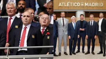 Memmbers of directive of Manchester United and Atlético Madrid.