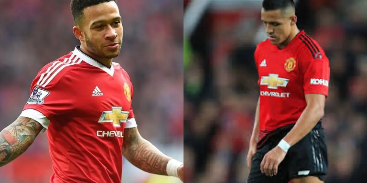 Memphis Depay and Alexis Sánchez.
