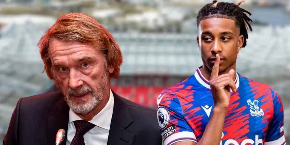 Michael Olise and Sir Jim Ratcliffe