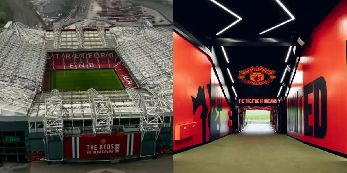 Old Trafford renovation.