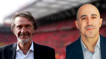 Omar Berrada and Sir Jim Ratcliffe