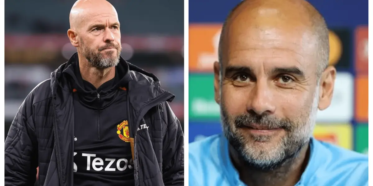 Pep Guardiola laughs at Manchester United and see no threat in the team for the Premier League title.